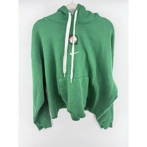 Nike Boston-Celtics basketball Cropped Hoodie Women’s Sweatshirt  Size XL